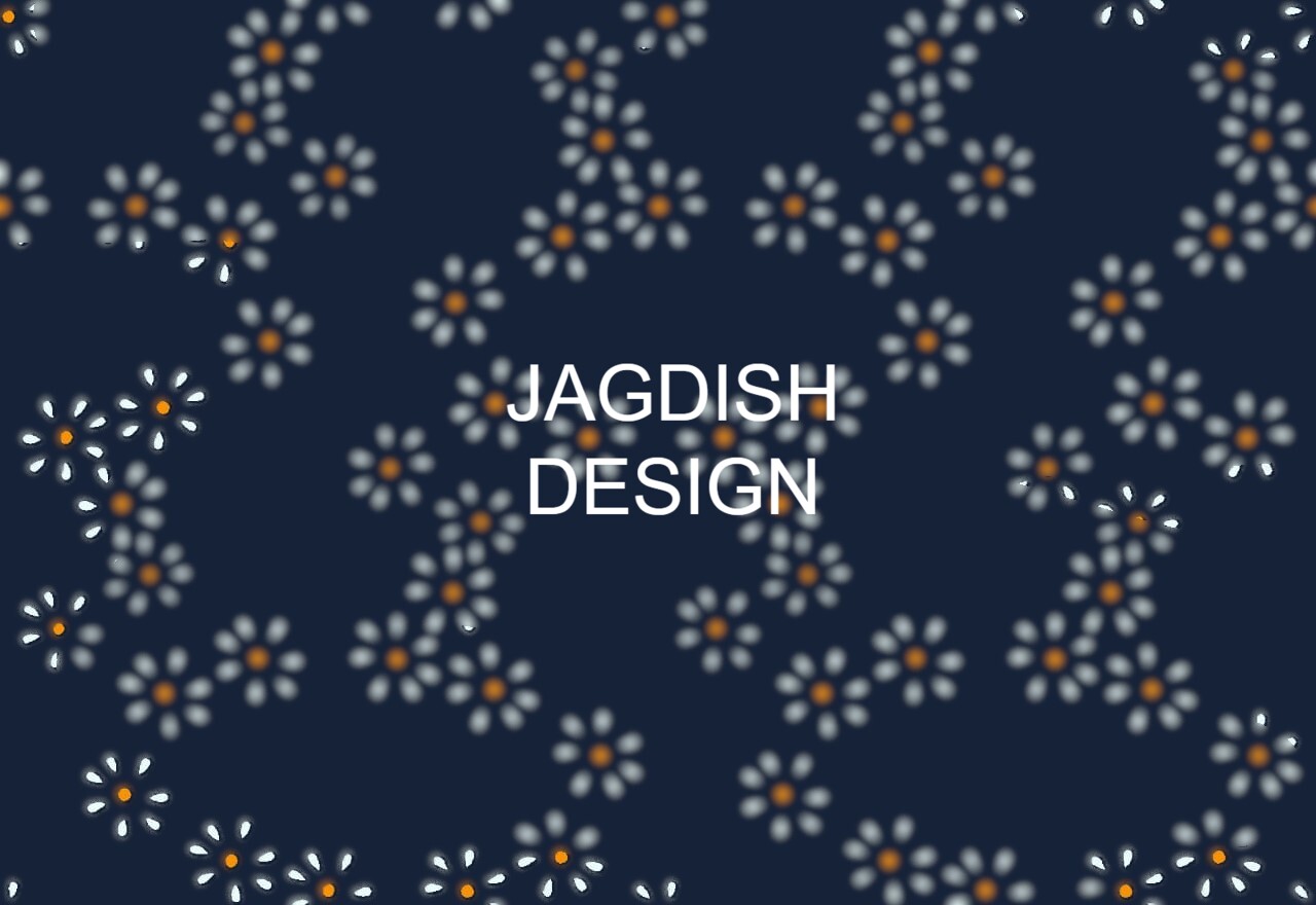 BLUE COLOUR FABRIC DESIGN WITH STAR 
