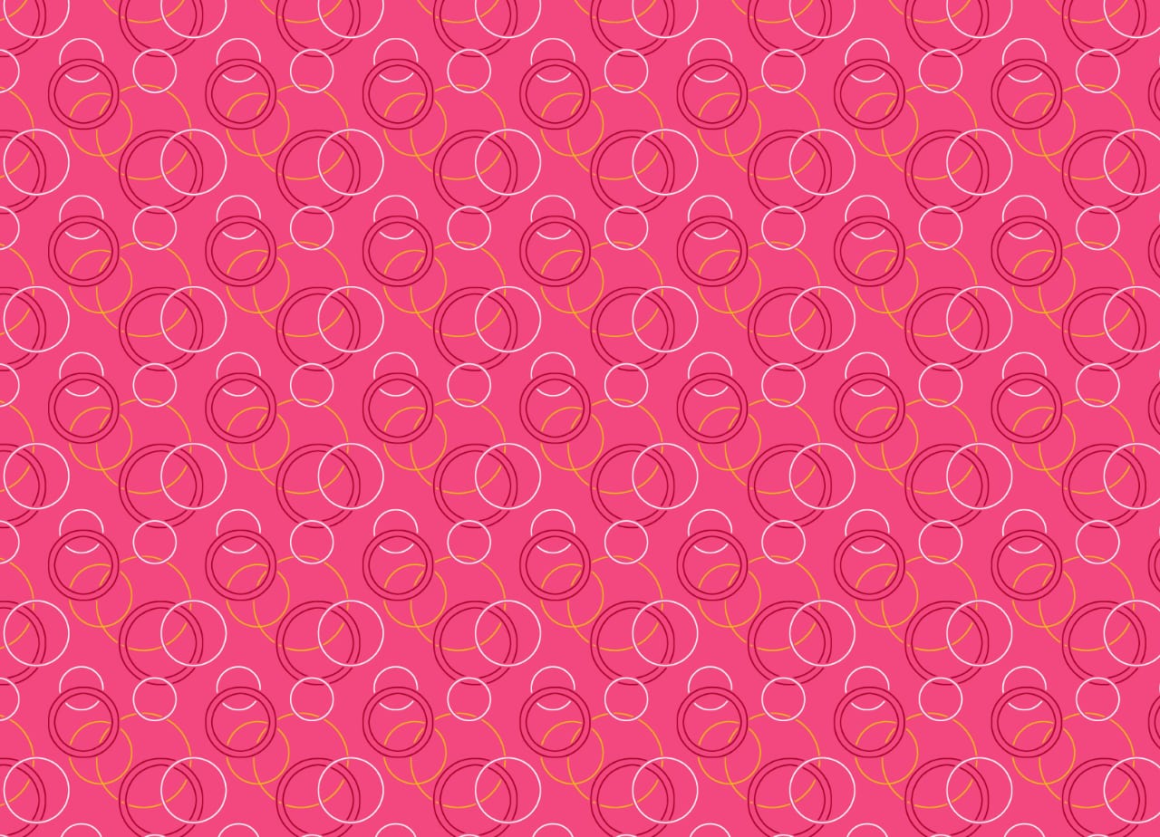 PINK  COLOUR FABRIC DESIGN WITH STAR 